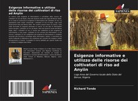 Richard Tondo | Esigenze Informative E Utilizzo Delle Risorse Dei Coltivatori...