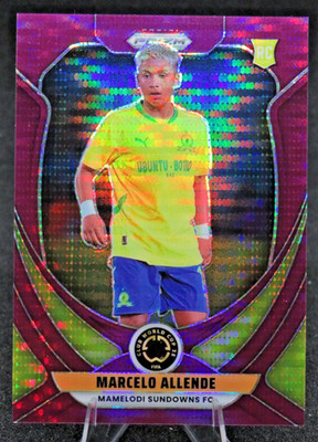 2025 Panini Prizm FIFA Club World Cup Marcelo Allende Purple Pulsar RC /75 #131