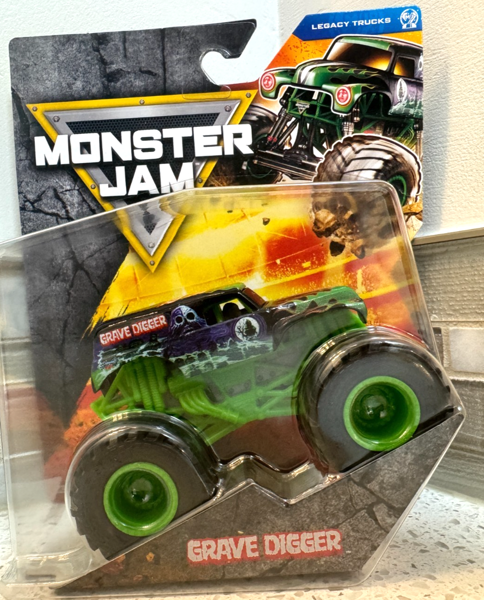 2025 Monster Jam Truck GRAVE DIGGER 1:64 Series 43 RARE Legacy