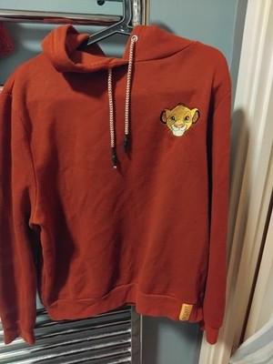 Disney Store Official The Lion King Brown Tan Simba Cub Hoodie Medium SOLD OUT