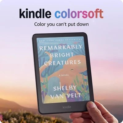 New Amazon Kindle Colorsoft 16 GB (newest model) – color display, No Ads – Black