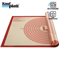 Backmatte Silikon Rutschfest Antihafte 91,4X61Cm Teigmatte FüR Fondant GebäCk