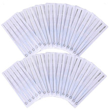 PFT 100 Pcs Assorted Tattoo Needles - round Liner, round Shader, Magnum Needle -