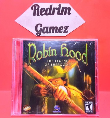 Robin Hood Legend Of Sherwood w/Manual Windows PC CD-Rom Video Games Fantasy