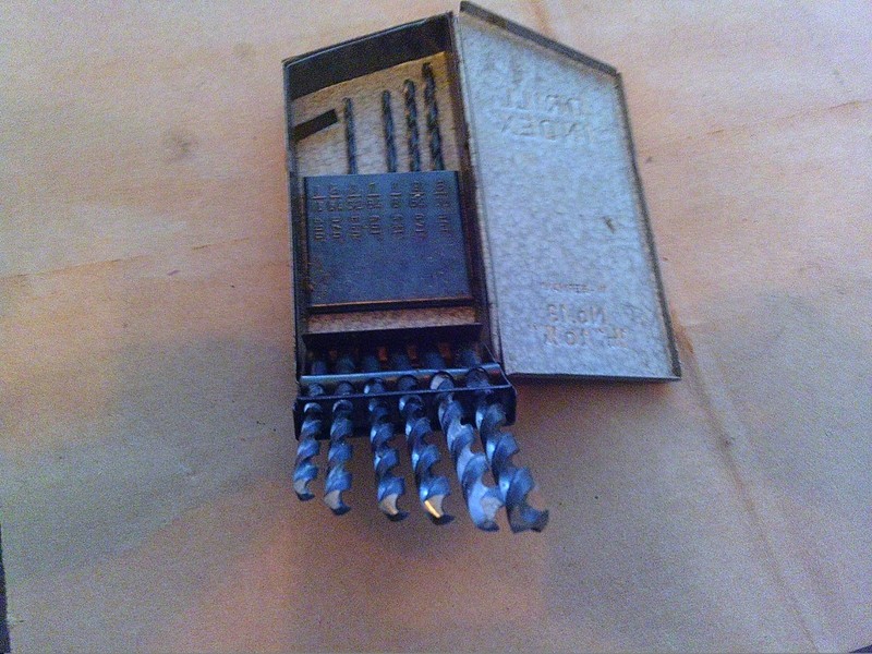 No. 13 Drill Index Made In West Germany Includes 10 Drill Bits