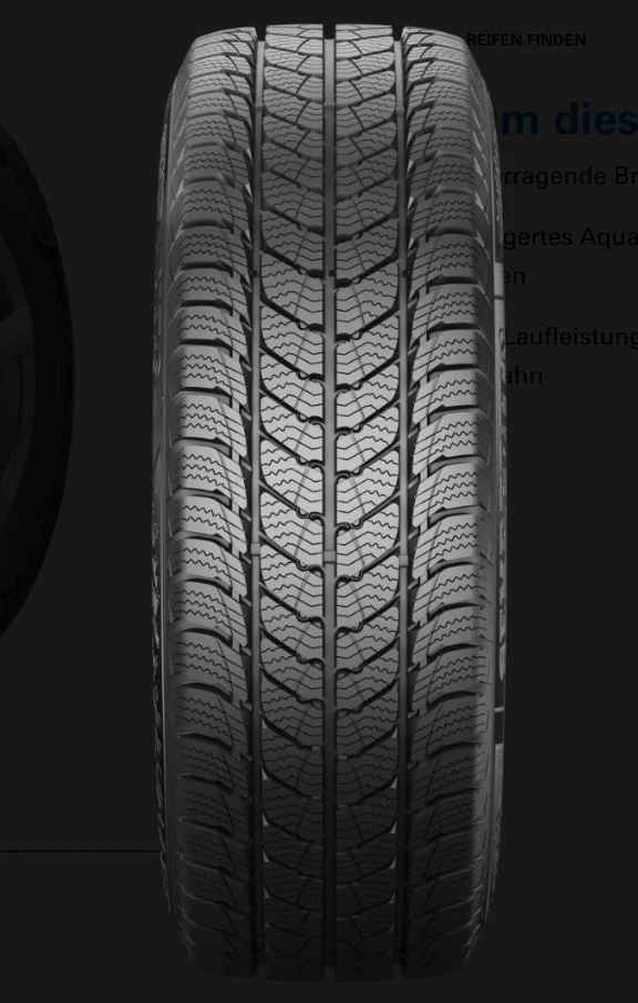 Semperit Van‑Grip 3 235/65 R16C –M+S robuster Winterreifen für Vans mit 3PMSF - Bild 3 von 3