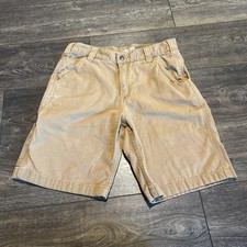 Carhartt Rugged Work Shorts Flex Relaxed Fit Canvas, Tan 32 BS2514-M