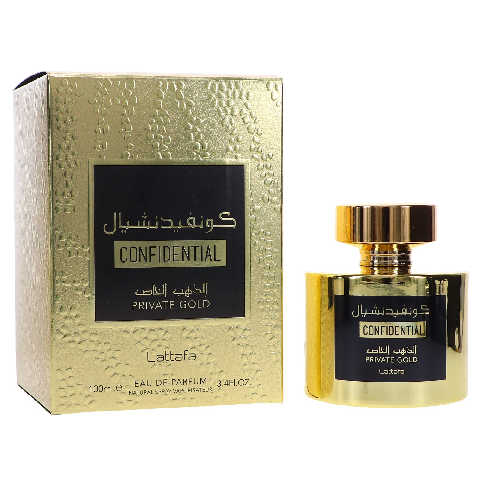 Lattafa Confidential Private Gold Eau de Parfum 34 oz 10290₽