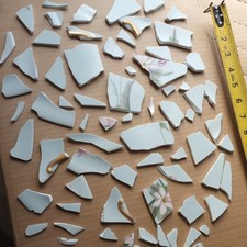 Broken Plate for Crafts Like Mosaic Art 50 pieces/ not china
