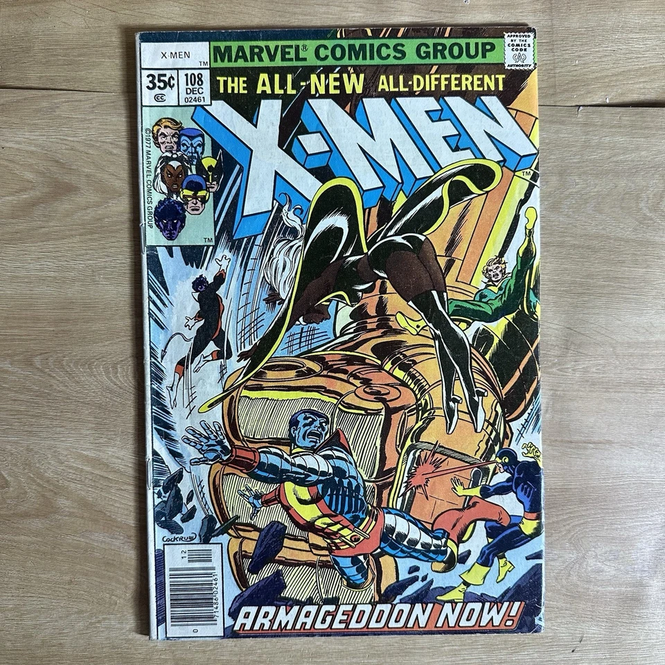 Uncanny X-Men 97 108 109 116 119 126 Marvel Comics Key Issue Lot VG - VF+ Book - Image 4 of 4