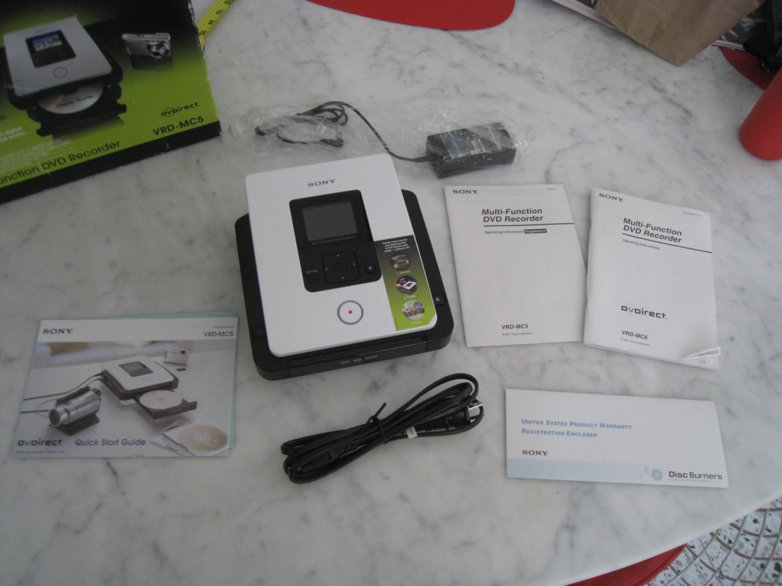 Sony Multi-Function DVD Recorder VRD-MC5, Tested Working