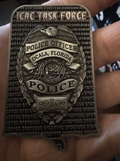Ocala Florida ICAC Task Force Challenge Coin