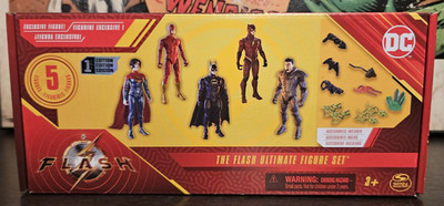 1st Edition The Flash Ultimate Figure Set Supergirl Zod Spin Master DC NIB