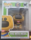 Pixar Dug with MedalFunko Pop Vinyl Figure #1093 Disney
