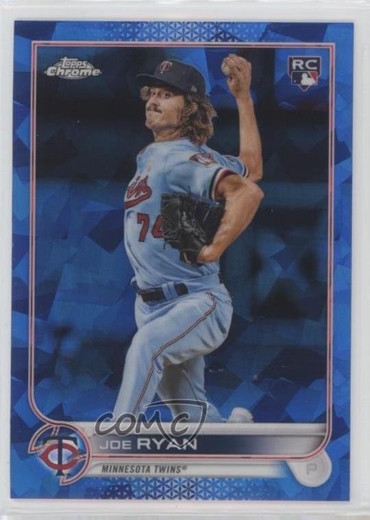 2022 Topps Chrome Sapphire Edition Joe Ryan #390 15kw