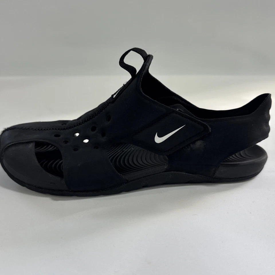 Nike Sandalias Juveniles 5 Sunray Protect 2 Informales Cordones Planos Zapato Agua Negro Foto 2 de 4