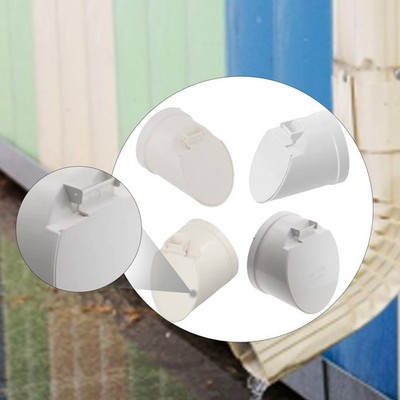 PVC Drainage Pipe Floor Drain Backflow Preventer Valve Auto Closing with Anti