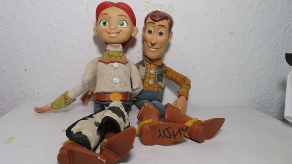Pareja Figuras Toy Story Woody y Jessie