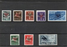 Dt. Bes. 2. WK "Laibach "  Nr. 21 - 28 postfrisch, tiefst-gepr&uuml;ft Brunel