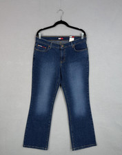 Tommy Hilfiger Jeans Womens 13 Bootcut Stretch Denim Juniors Dark Wash Y2K NWT