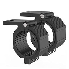 1 Pair Aluminum Mounting Bracket Kit Tube Clamp for 2.125 2.5 Inch Tube Clamp