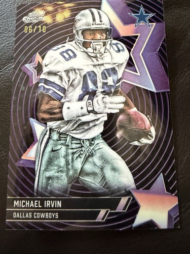 2025 Topps Cosmic Chrome Michael Irvin Base (RAW)