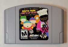 1999 South Park Chef's Luv Shack Nintendo 64 N64 Video Game Cartridge Only