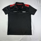 Holden HSV Polo Shirt Mens Medium Black Red HSV Maloo Ute