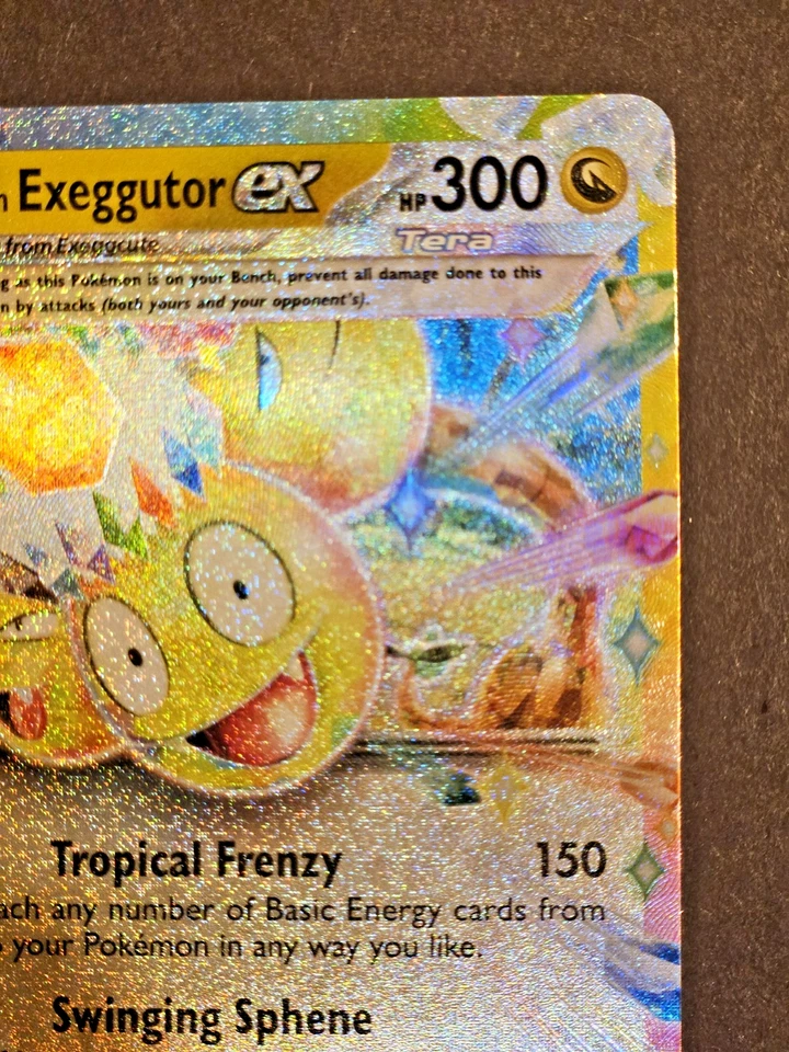Alolan Exeggutor ex 133/191 Sv08: Surging Sparks Holo Pokemon - Image 3 of 4