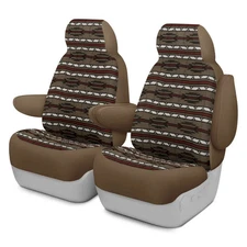 Dash Designs K020-T9-6-STP Southwest Sierra 1st Row Taupe Custom Seat Covers