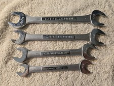 Craftsman 4pc Sae Double Open End Wrench Set. Usa.