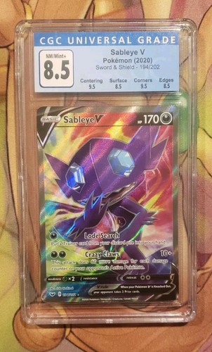 Sableye V graded CGC 8.5 for sale on eBay