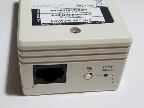 Netgear XAV1301V2 Powerline 200 Mbps Wireless Mini Adapter Ethernet Extender - Picture 3 of 4