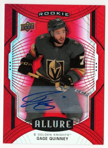 2020-21 Upper Deck Allure Red Rainbow Auto with Rookies #1-150 Pick From List !! - Picture 36 of 48