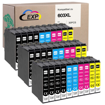 Patronen für Epson 603XL XP 3100 4100 3105 2100 2105 4105 2150 4150 WF-2830 DWF