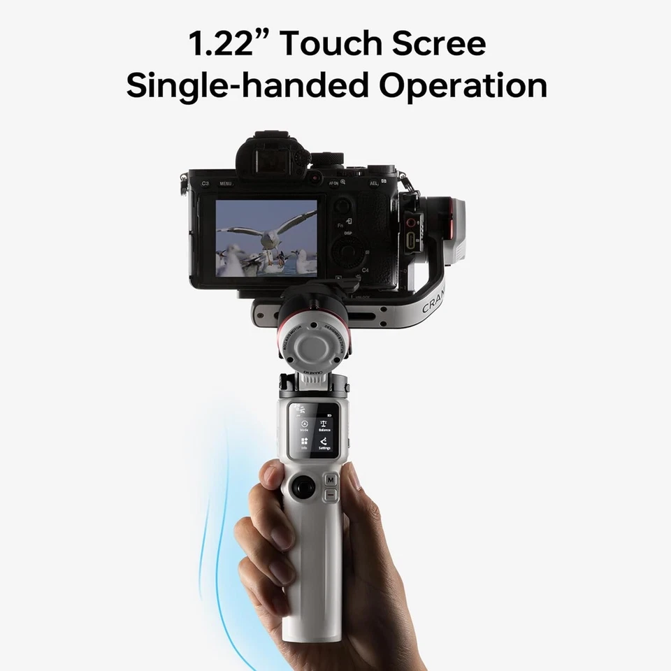 Zhiyun Crane M3 Handheld 3-Axis Camera Gimbal Stabilizer For Mirrorless Camera - Image 2 of 4