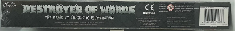 Destroyer of Words ~ The Game of Linguistic Obliteration by Mixlore - Image 4 of 4