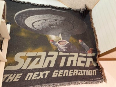 Star Trek The Next Generation Tapestry NCC-1701-D Carpet 65 x 53