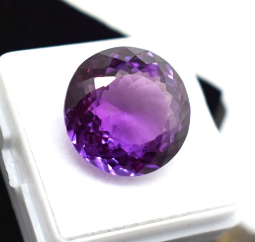 22.05 CT Color Changing Alexandrite Shifts Multicolor Round Cut Loose Gemstone - Picture 8 of 9