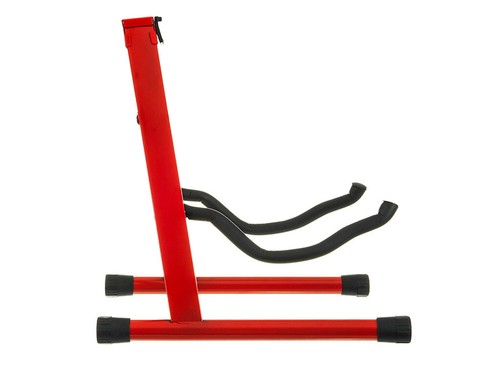 Metal Folding Guitar Stand Electric Music Acoustic Free Standing A Frame Stand - Picture 6 of 15