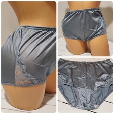 Vanity Fair Panty Lace Nouveau Nylon Full Cut VTG Style 9/2XL Emerald GREEN