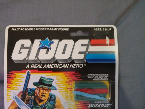1988 Hasbro GI Joe ARAH Muskrat Swamp Fighter, New In Original Package - Picture 6 of 11
