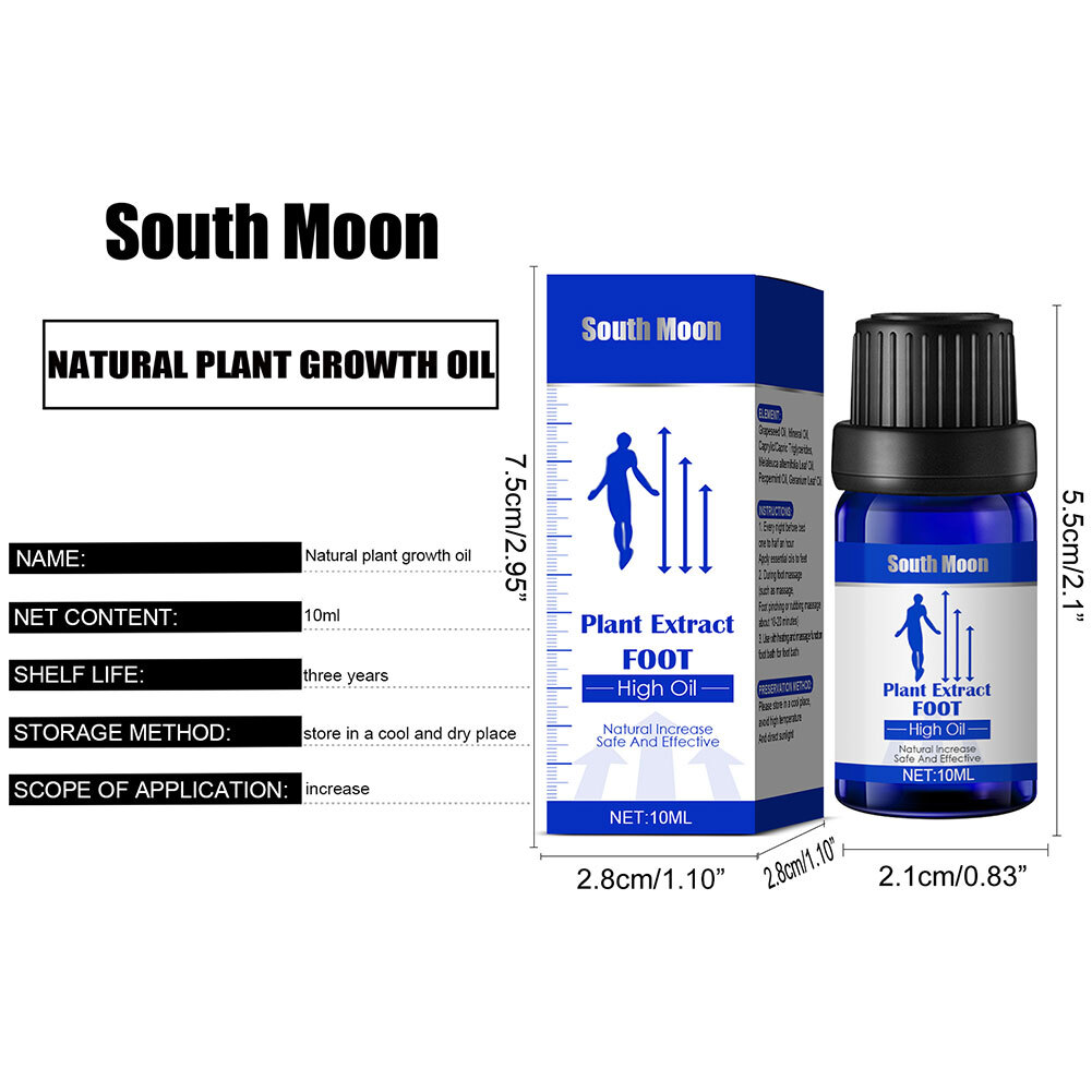 Plant Extract Foot High Oil Grow Taller Height Increase Oil Essential