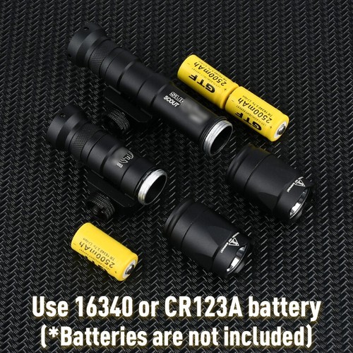 Torcia tattica LED in metallo M300A M600C con tappo di coda-copertura fascio IR costante - Foto 12 di 22