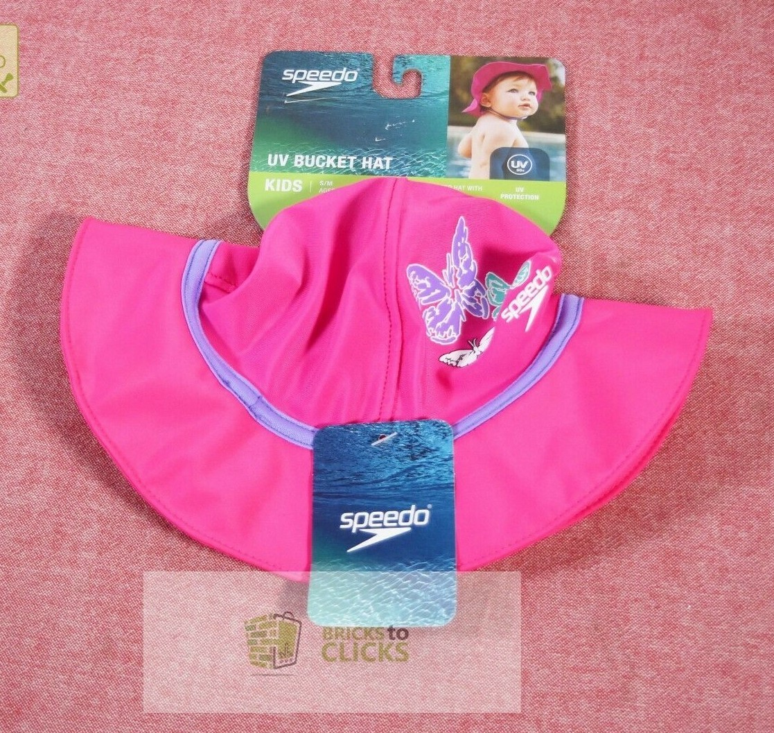 Kids Speedo UV 50 Swimming Sun Bucket 