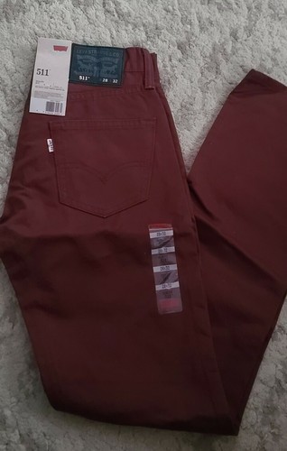 NEW LEVIS 511 SLIM TAPERED LEG MENS 