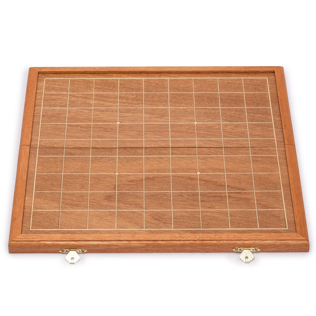 Folding Wooden Shogi Japanese Chess Game Set - 12.7