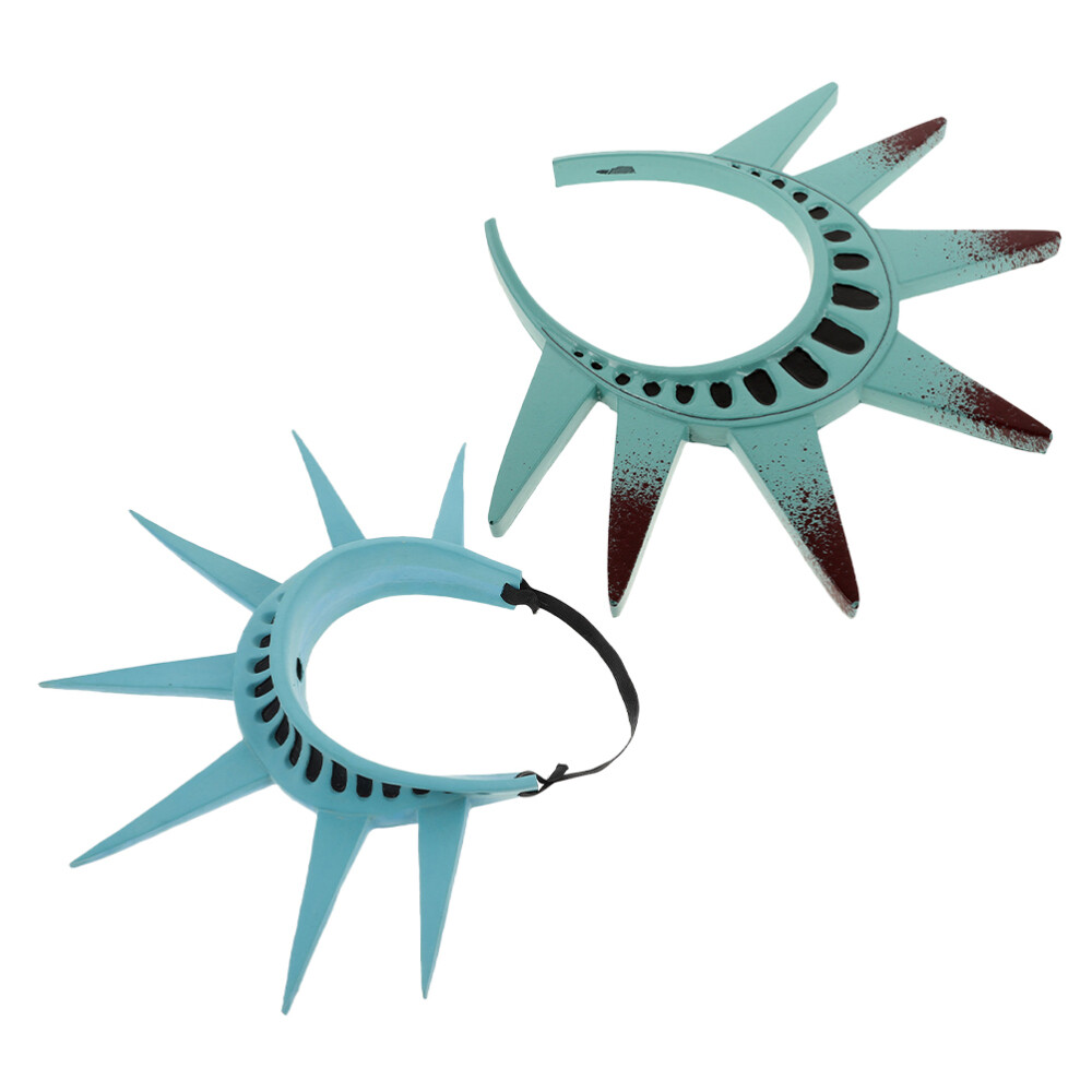2 Pcs Statue of Liberty Accessory Tourist Costume Kids Woman Travel