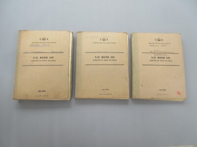 3 alte Notaufnahme öffentlicher Dienst A P Thornhill 1964/5 angewandte Wärme Übungshefte 345
