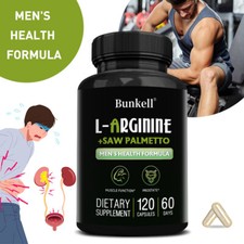 L-Arginin Supplement 500mg - Powerful Muscle Pumps Anti-Catabolism,Boost Energy